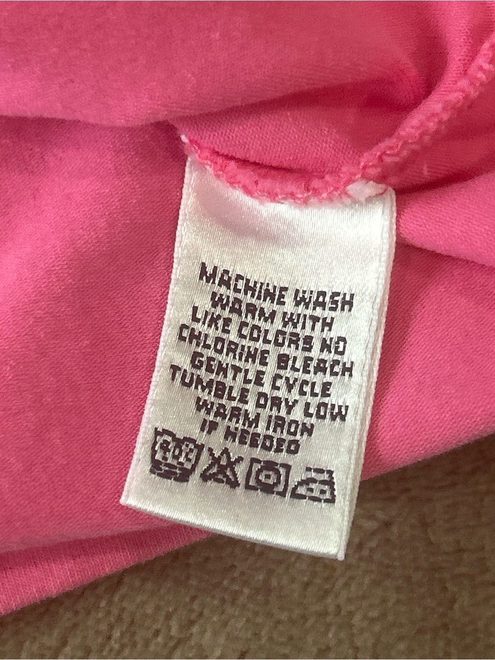 Lilly Pulitzer women sz medium slim Polo Shirt  Country Club Pink Palm Tree Top - Picture 6 of 9